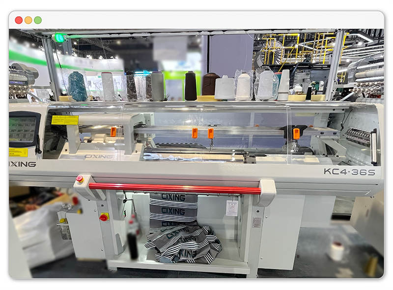 Máquina para tejer cuellos KC inteligente Cixing: liderando los nuevos cambios en la industria del tejido